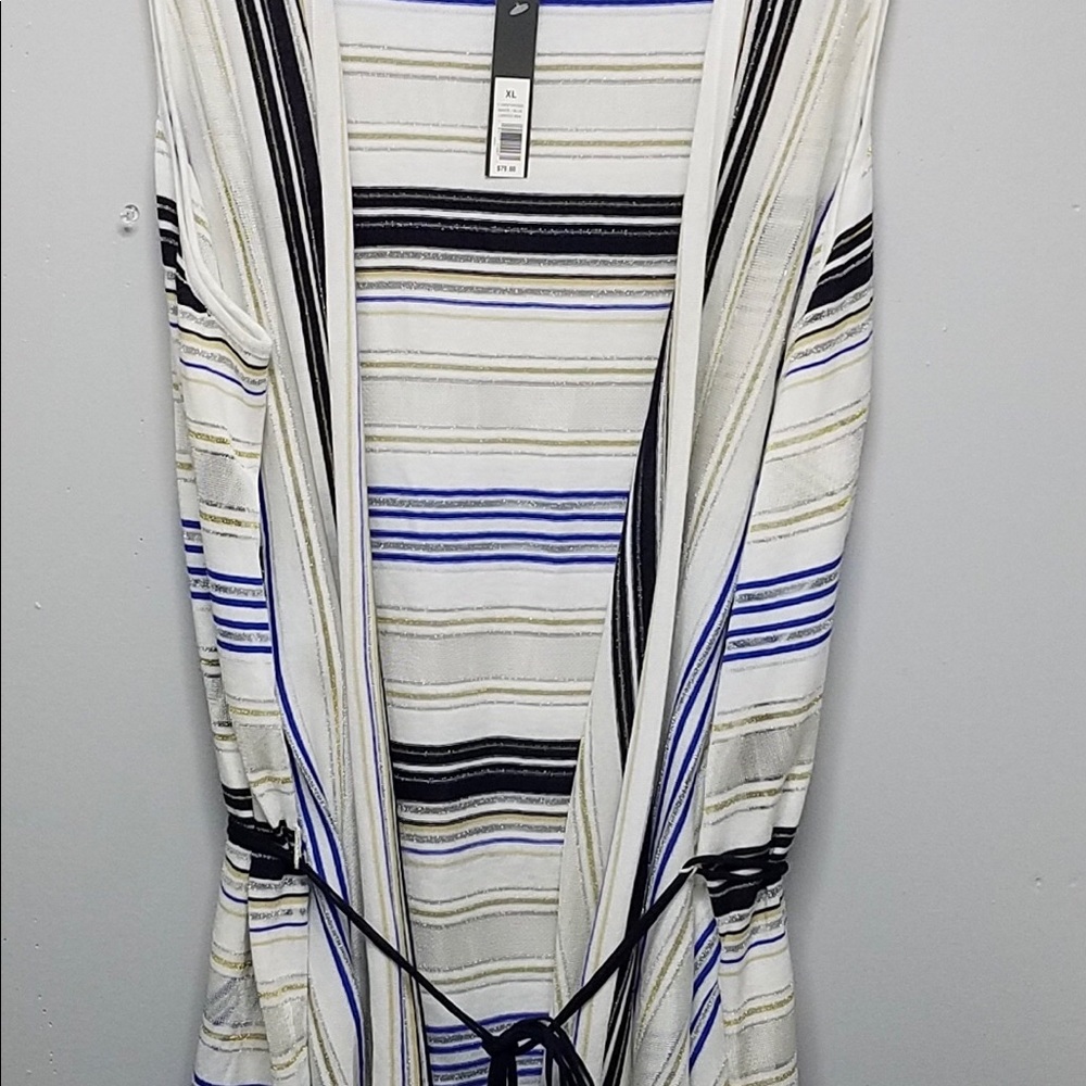 The Limited belted vest size XL.